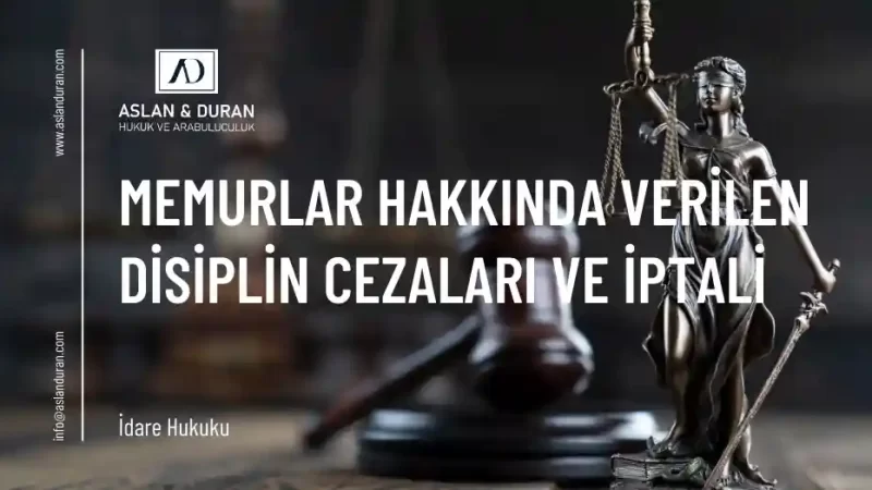 memur disiplin cezaları