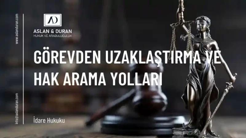 görevden uzaklaştırma