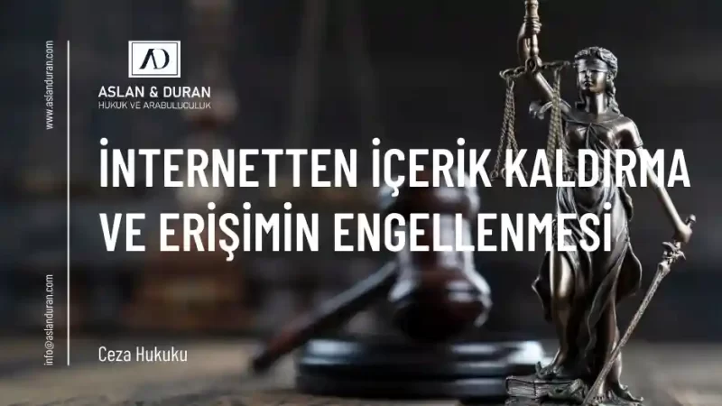 internetten içerik kaldırma