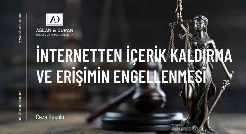 internetten içerik kaldırma