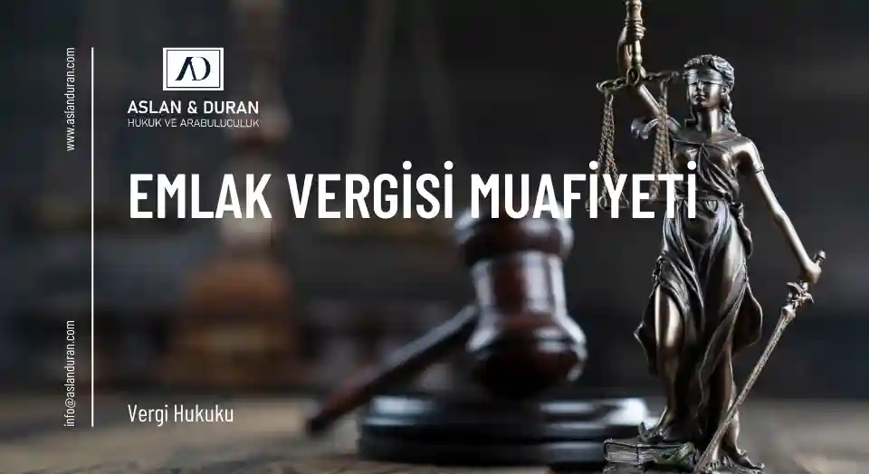 emlak vergisi muafiyeti