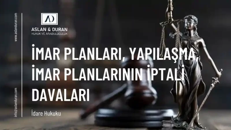 imar planının iptali davası