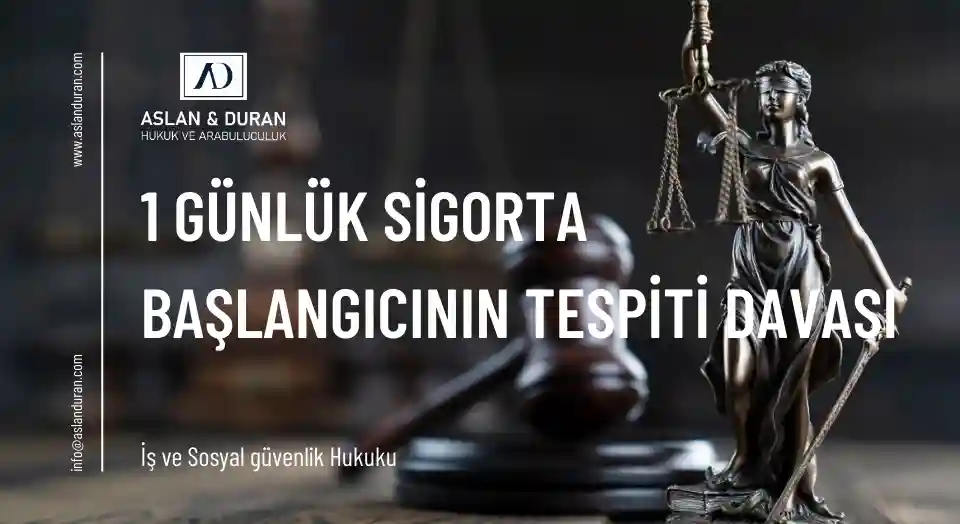 bir günlük hizmet tespit davası