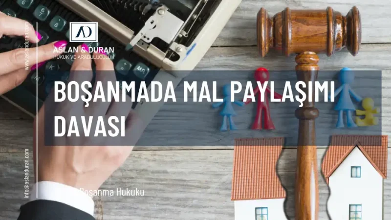 boşanmada mal paylaşımı