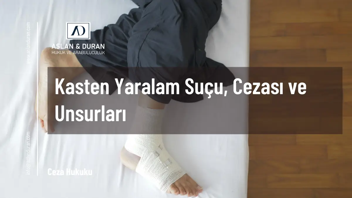 kasten yaralama suçu