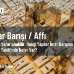 imar barışı