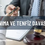 tanıma ve tenfiz davası