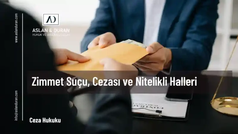 zimmet suçu