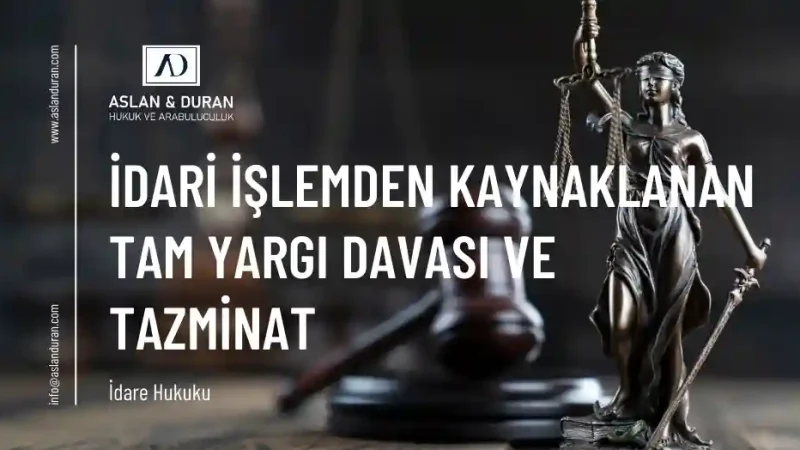 idari sözleşmeden doğan uyuşmazlıklar