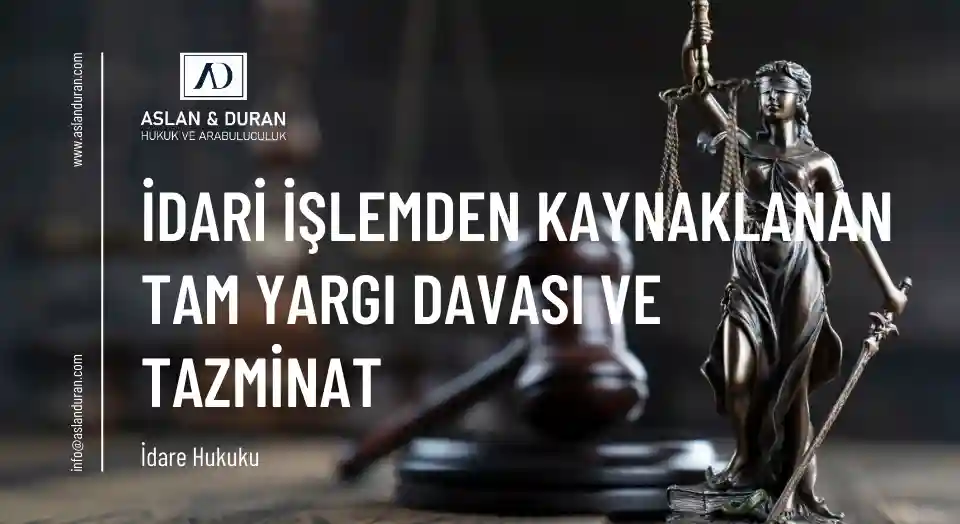 idari sözleşmeden doğan uyuşmazlıklar