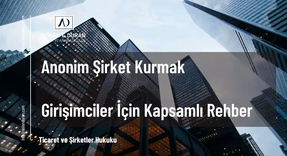 anonim şirket kurmak