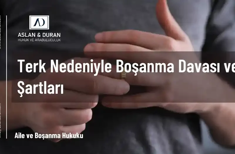 terk nedeniyle boşanma davası