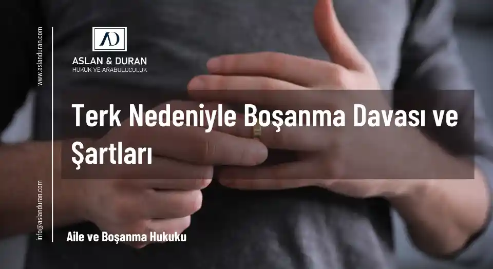 terk nedeniyle boşanma davası