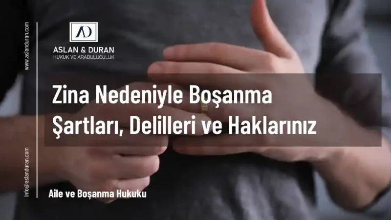 zina nedeniyle boşanma