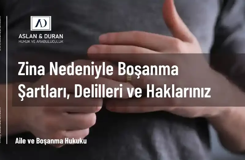 zina nedeniyle boşanma