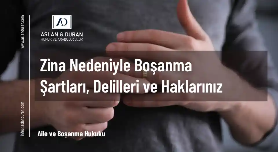 zina nedeniyle boşanma