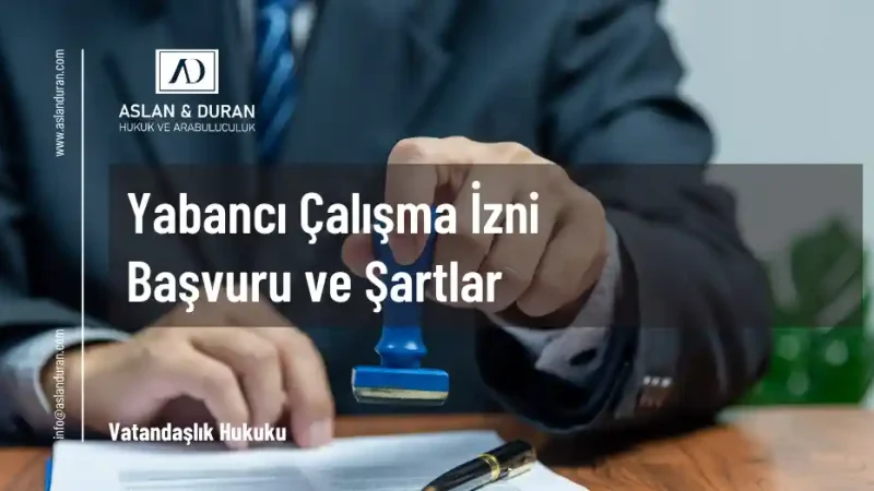 yabancı çalışma izni