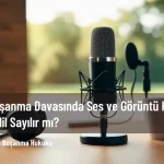 boşanma davasında ses kaydı